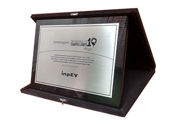 Placas de Homenagem + destak trofeus