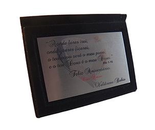placa de homenagem personalizada + sao paulo + destak trofeu