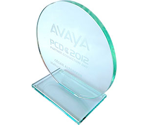 Troféu em Vidro com gravação - Troféus em Vidro + sp + destak trofeus